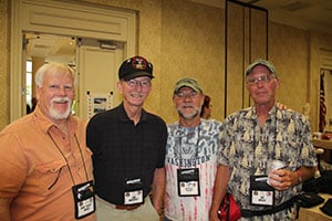 Dave Weber, Jim Waddell, Marsden Sanford and Ed Mills