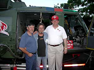 Bill Merry, Dennis Moore and Ron Markiewicz at the 2006 San Antonio Reunion