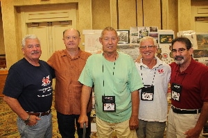 Jim Alsop, Dave Nottingham, Jim Hiler, John Wiklanski, and Chico Marcano