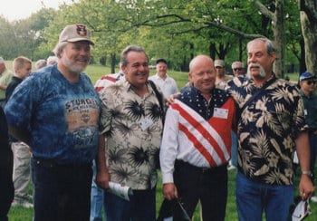 Jim Surwillo, Jim Dame, Ron Olson & Steve Lively Washington D.C. Reunion 2004