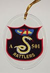 Rattler Christmas Ornament